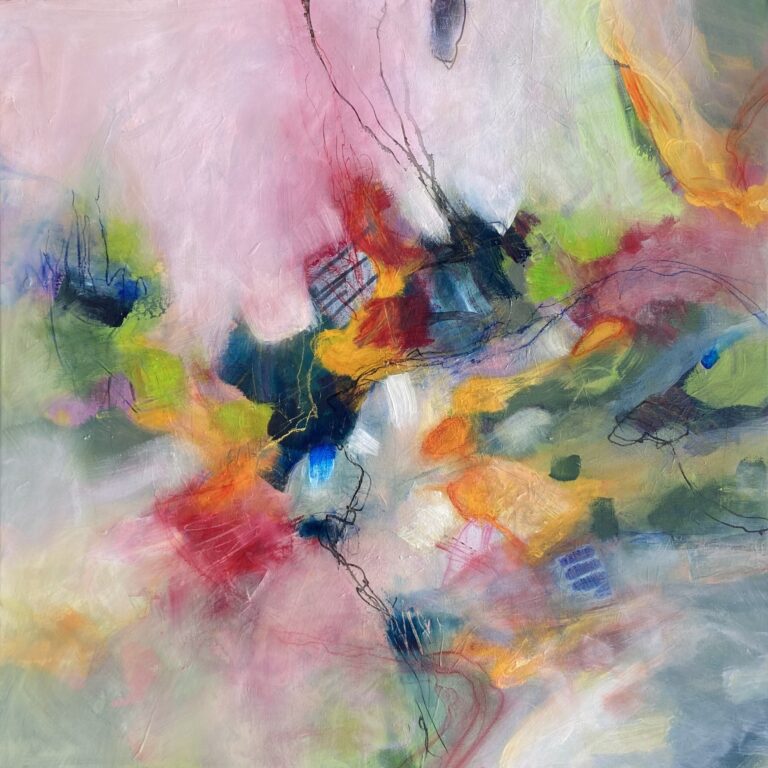 "LETNÍ PROCHÁZKA" 80 x 80 cm, NEDOSTUPNÉ