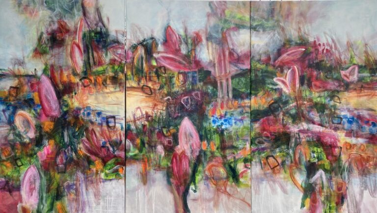 Triptych "PARADISE " 210 x 120 cm
cena 36 000,- Kč